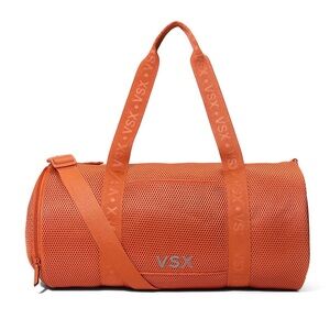 NEW Victorias Secret VSX Orange Duffle Mesh Bag